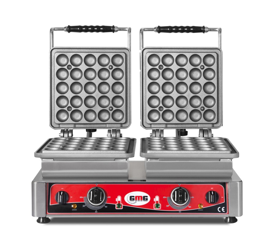 GMG Waffeleisen Lokmia-D | 2x (Ø25 x 3.5cm x 1.7cm/3.4cm)